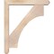 Ekena Millwork Westlake Craftsman Smooth Bracket w/ Offset Brace, Douglas Fir, 5 1/2"W x 34"D x 40"H BKT0604X34X40WTL04SDF - alternate 3